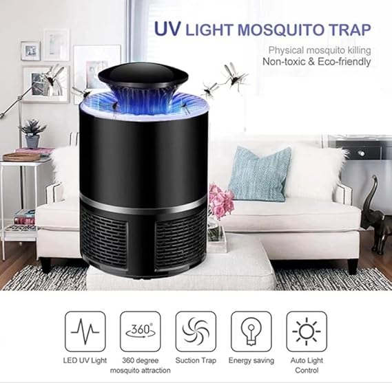 USB Electronics Mosquito Killer Trap Moth Fly Wasp LED Night Light Lamp Bug Insect Lights Killing Pest Zapper Repeller-Electric Insect Killers