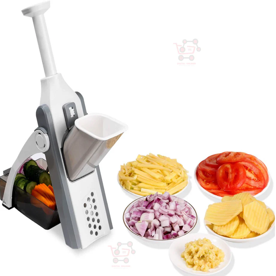 Imported Multi-Purpose Kitchen Vegetable Slicer - Multifunctional Mandoline chopper