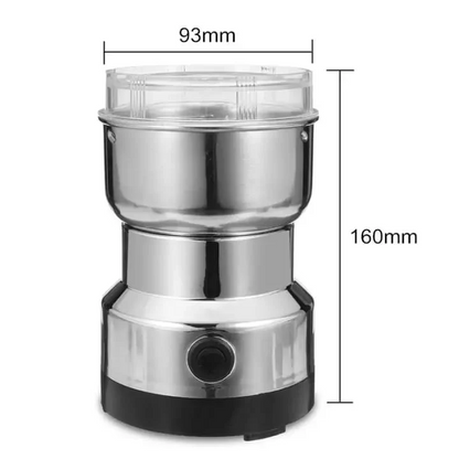 Stainless Steel Mini Electric Spice Masala Grinder, Grinding machine