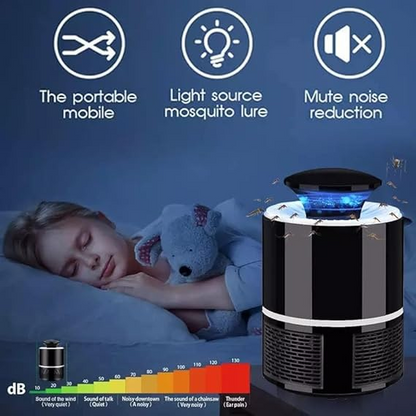USB Electronics Mosquito Killer Trap Moth Fly Wasp LED Night Light Lamp Bug Insect Lights Killing Pest Zapper Repeller-Electric Insect Killers
