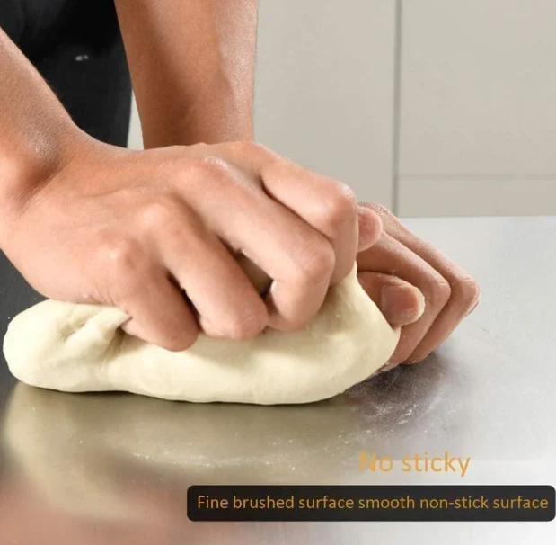 All-in-One Stainless Steel Cutting Board – Anti-Bacterial, Non-Slip, Multi-Use