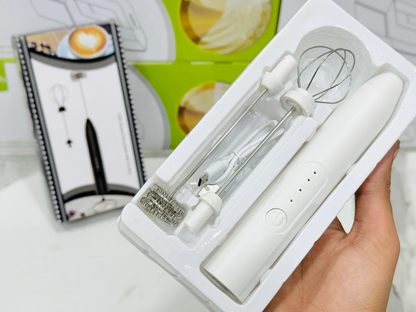 Rechargeable Coffee Beater & Milk Frother