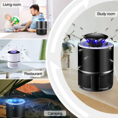 USB Electronics Mosquito Killer Trap Moth Fly Wasp LED Night Light Lamp Bug Insect Lights Killing Pest Zapper Repeller-Electric Insect Killers