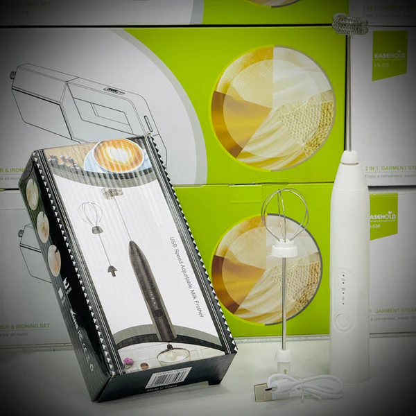 Rechargeable Coffee Beater & Milk Frother