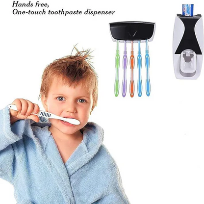 Automatic Toothpaste Dispenser Squeezer Hands