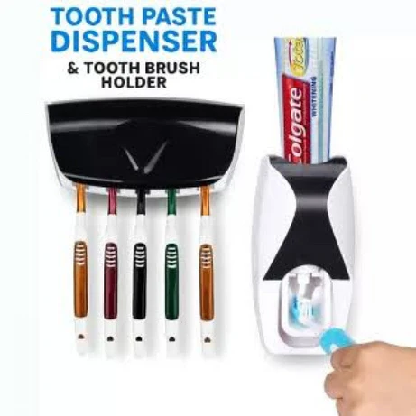 Automatic Toothpaste Dispenser Squeezer Hands