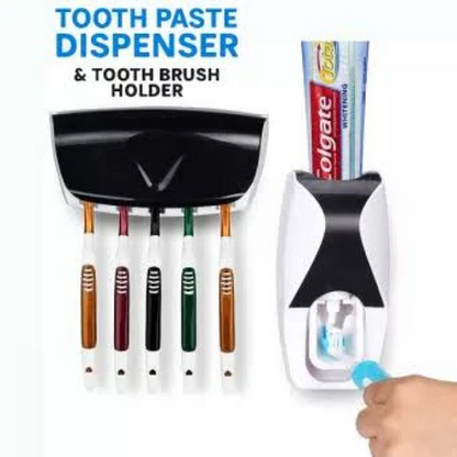 Automatic Toothpaste Dispenser Squeezer Hands