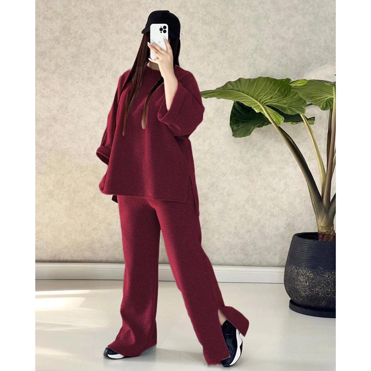 WINTER BOTTOM CUT STYLE TRACK SUIT FOR WOMEN