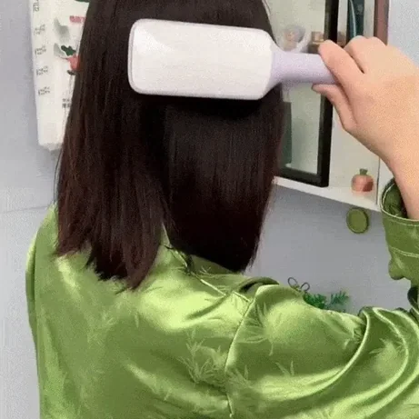 Self Cleaning Magic Retractable Hair Brush and Massage Anti-static, Cleaning Hair Smoothing and Beauty Hair