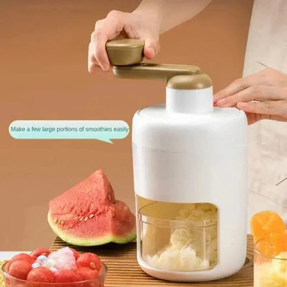 Shaved Mini Hand Ice Crusher Machine