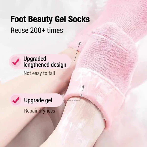 High Quality SOFT MOISTURIZING SPA GEL SOCKS Foot Care